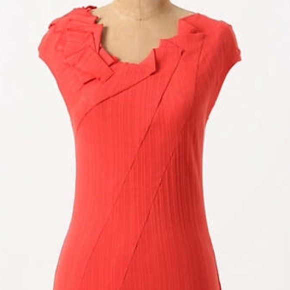 Anthropologie Tops - Anthropologie One September Ruffled Ribbed Tee